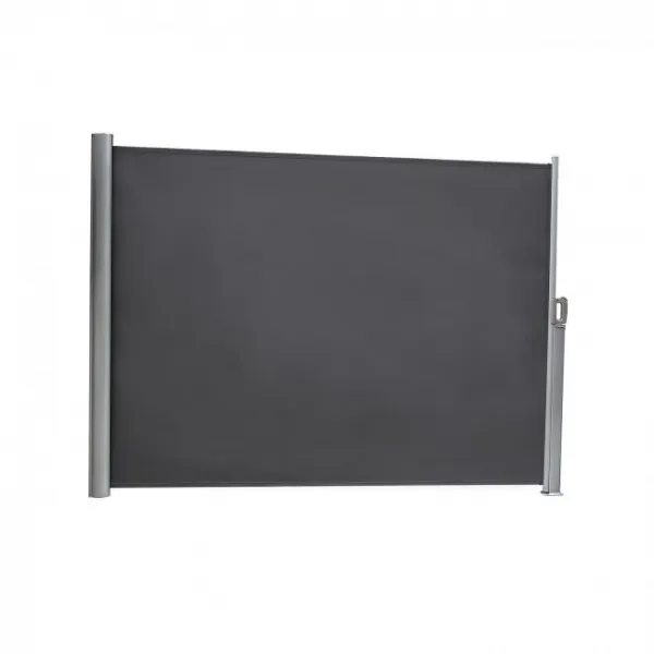 SONGMICS Bočná markíza 160x300 cm dymovo sivá