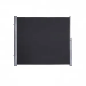 SONGMICS Boční markýza 160x350 cm kouřově šedá