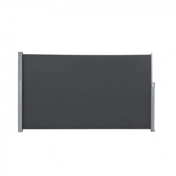 SONGMICS Bočná markíza Orrine 160x400 cm tmavo šedá