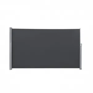 SONGMICS Bočná markíza Orrine 160x400 cm tmavo šedá