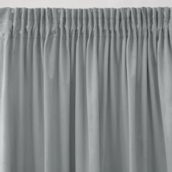 Hotový záves PIERRE CARDIN SIBEL sivý- na páske