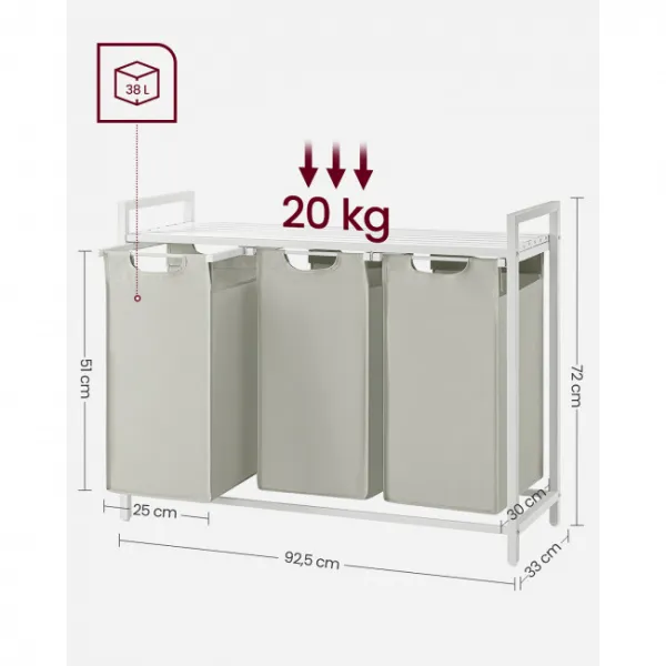 Kôš na bielizeň BLH301W01