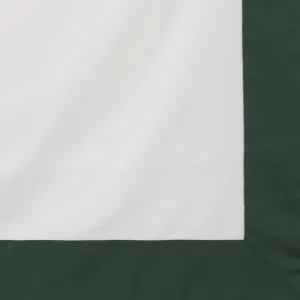 Posteľná súprava LAURA biela / tmavozelená