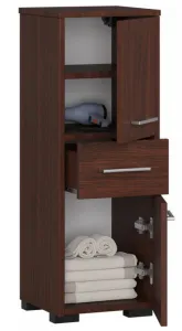 Ak furniture Kúpeľňová skrinka Fin venge