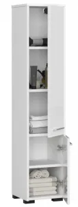 Ak furniture Kúpeľňová skrinka Fin I 30 cm biela lesk