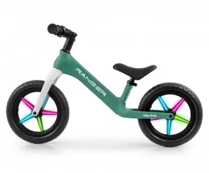 Detský balančný bicykel Milly Mally Ranger Flash Ocean