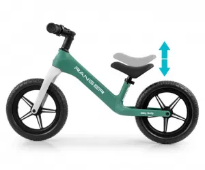 Detský balančný bicykel Milly Mally Ranger Flash Ocean