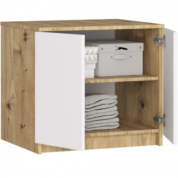 Ak furniture Nástavec na skříň STAR 60 cm dub artisan/bílý
