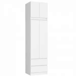 Ak furniture Nadstavec pre skrinku Star 60 cm biely