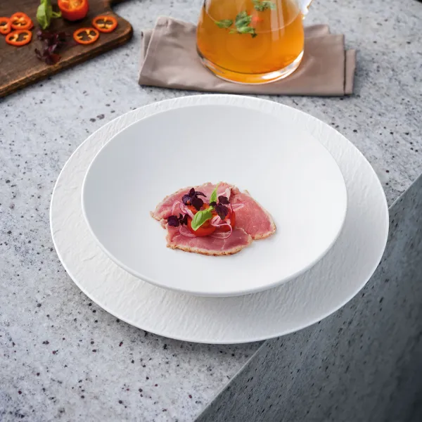 Tanier na pizzu, kolekcia Manufacture Rock blanc - Villeroy & Boch