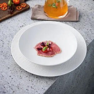 Tanier na pizzu, kolekcia Manufacture Rock blanc - Villeroy & Boch