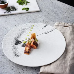 Tanier na pizzu, kolekcia Manufacture Rock blanc - Villeroy & Boch