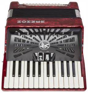 Hohner Bravo II 60 Klávesový akordeón Red