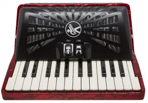 Hohner Bravo II 60 Klávesový akordeón Red