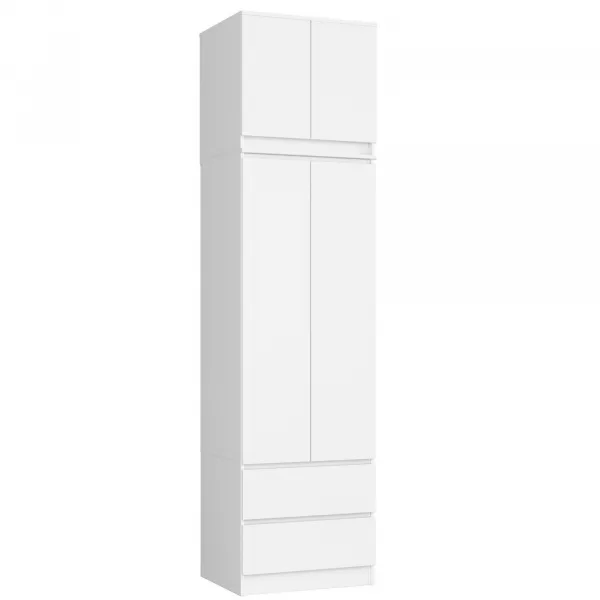 Ak furniture Nadstavec pre skrinku Star 60 cm biely