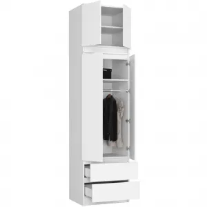 Ak furniture Nadstavec pre skrinku Star 60 cm biely