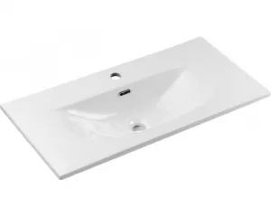 Comad Kúpeľňová zostava Nova Cashmere II so zápustným umývadlom a skrinkami 80 cm kašmírová