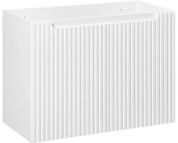Comad Závesná skrinka pod umývadlo Nova White so zapusteným umývadlom 80 cm biela