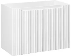 Comad Závesná skrinka pod umývadlo Nova White so zapusteným umývadlom 80 cm biela