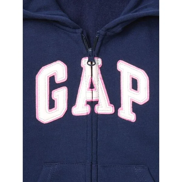 GAP LOGO Dievčenská mikina, tmavo modrá, veľkosť