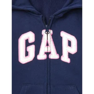 GAP LOGO Dievčenská mikina, tmavo modrá, veľkosť