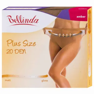 Dámske silonové pančuchy Bellinda béžové (290012-230) XL