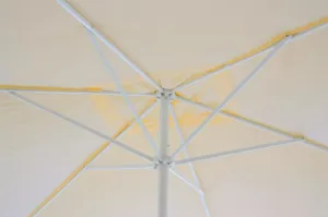 Garthen 6305 Záhradný slnečník - obdĺžnikový 2x3 m - champagne