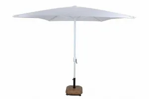 Garthen 6308 Slnečník obdĺžnikový 2 x 3 m - biely