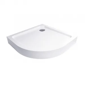 MEREO Mereo Sprchový set z Kory Lite, štvrťkruh, 90 cm, chróm ALU, sklo Grape a vysoké SMC vaničky CK35131ZH