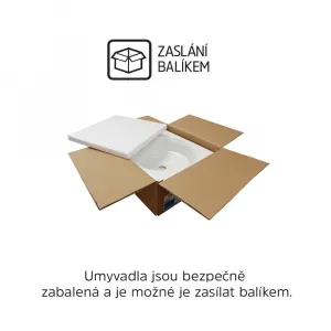 Mereo Umývadlo na dosku bez prepadu, 355x120 mm, okrúhle, keramické - pre zaslanie balíkom UC363612CP
