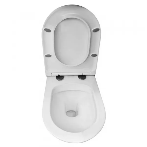Mereo WC závesné, RIMLESS, 530x355x360, keramické, vr. sedátka CSS123 VSD81S
