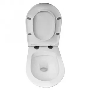 Mereo WC závesné, RIMLESS, 530x355x360, keramické, vr. sedátka CSS123 VSD81S