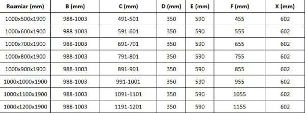 MEXEN/S - ROMA sprchovací kút 100x90, grafit, chróm 854-100-090-01-40