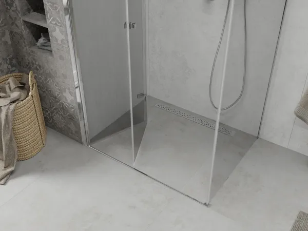 MEXEN/S - LIMA sprchovací kút 80x70, transparent, chróm 856-080-070-01-00