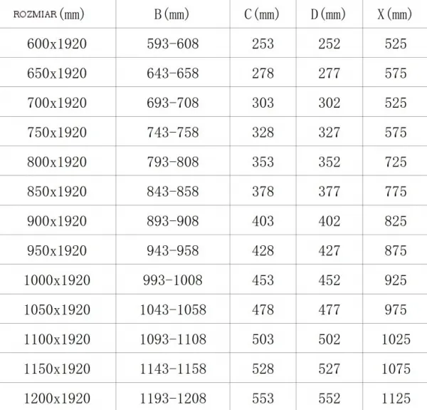 MEXEN - Lima skladacie Sprchové dvere 110, grafit, chróm 856-110-000-01-40