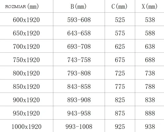 MEXEN - Pretória sprchové dvere krídlové 100, grafit, chróm 852-100-000-01-40
