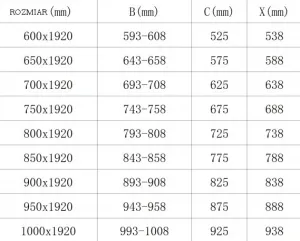 MEXEN - Pretória sprchové dvere krídlové 100, grafit, chróm 852-100-000-01-40