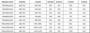 MEXEN/S - LIMA sprchovací kút 70x120, grafit, chróm 856-070-120-01-40