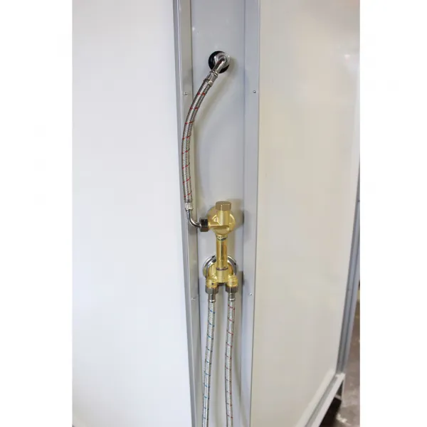 Mereo Sprchový box, štvorcový, 90cm, satin ALU, sklo Point, zadne steny biele, liatá vanička, bez striešky CK34122KMW