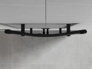 MEXEN - Ares vykurovací rebrík/radiátor 1800x600 mm, 958 W, čierna W102-1800-600-00-70