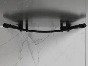 MEXEN - Helios vykurovací rebrík / radiátor 1200 x 600 mm, 664 W, čierna W103-1200-600-00-70