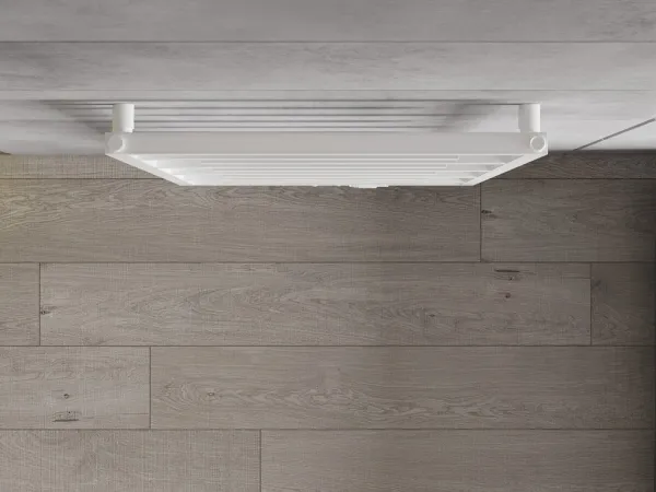 MEXEN - Orlando vykurovací rebrík/radiátor 1380 x 600 mm, 499 W, biela W207-1380-600-00-20