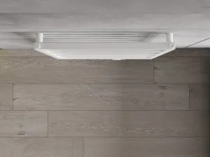 MEXEN - Orlando vykurovací rebrík/radiátor 1380 x 600 mm, 499 W, biela W207-1380-600-00-20