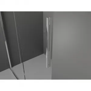 MEXEN/S - Velár sprchovací kút 150 x 85, transparent, chróm 871-150-085-01-01