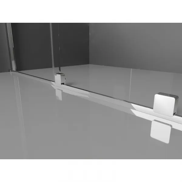 MEXEN/S - Velár sprchovací kút 150 x 85, transparent, chróm 871-150-085-01-01