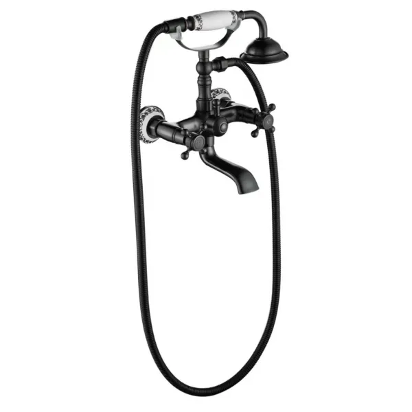 REA - Vaňová batéria Rustico Old Black REA-B0701