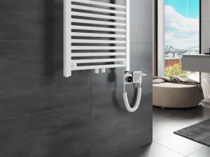 MEXEN/S - Mars radiátor + vykurovacia tyč 1800 x 600 mm, 900 W, biela W110-1800-600-6900-20