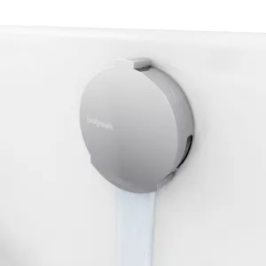 POLYSAN - MARBLE vaňová súprava s napúšťaním, bovden, dĺžka 800, chróm 11052