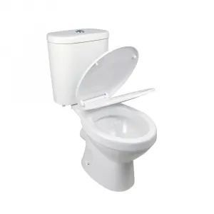 Mereo WC kombi, RIMLESS, zadný odpad s armatúrou VSD99
