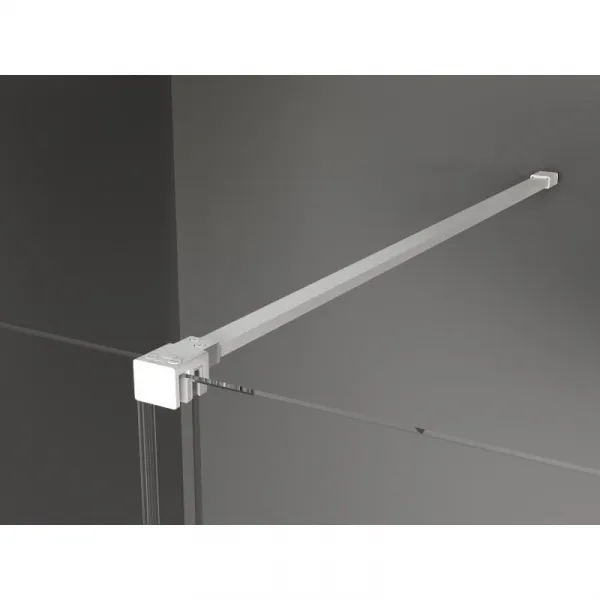 MEXEN/S - Velár sprchovací kút, posuvné dvere 110 x 80, grafit, biela 871-110-080-41-20